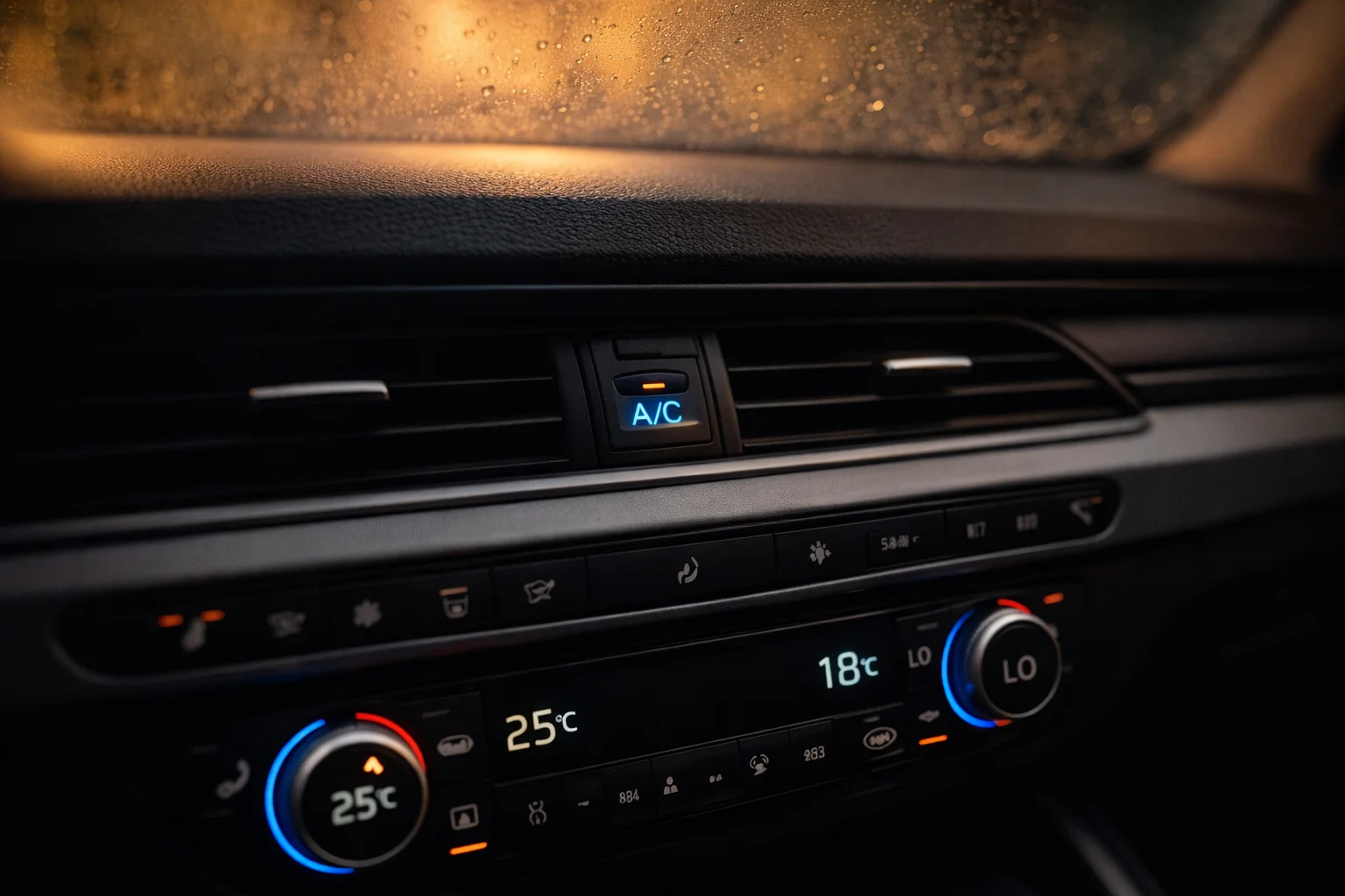 Climatisation voiture qui souffle tiède recharge fluide frigorigène