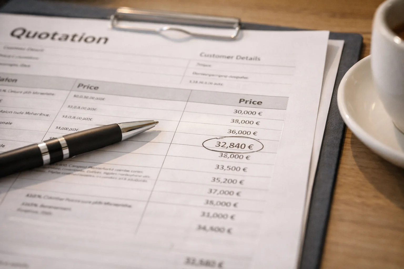 Vendeur concessionnaire bureau négociation prix voiture neuve