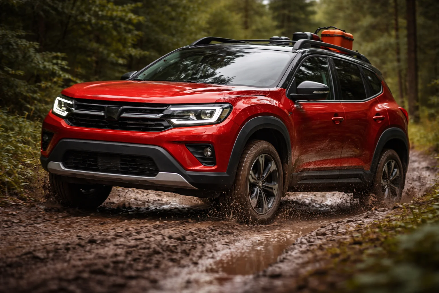 Dacia Duster 2026 4x4 terrain chemin forêt capacités tout-terrain