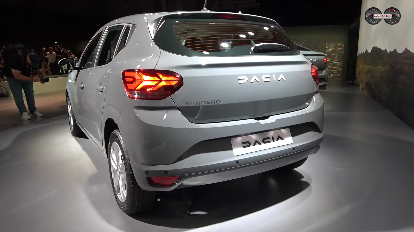 Dacia Sandero 2023 vue arrière