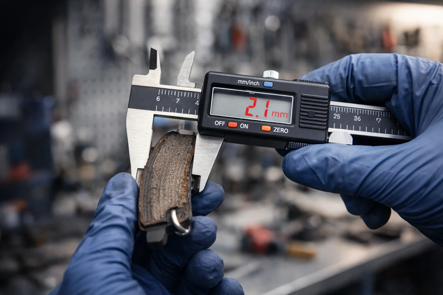 Durée de vie plaquettes de frein selon profil de conduite