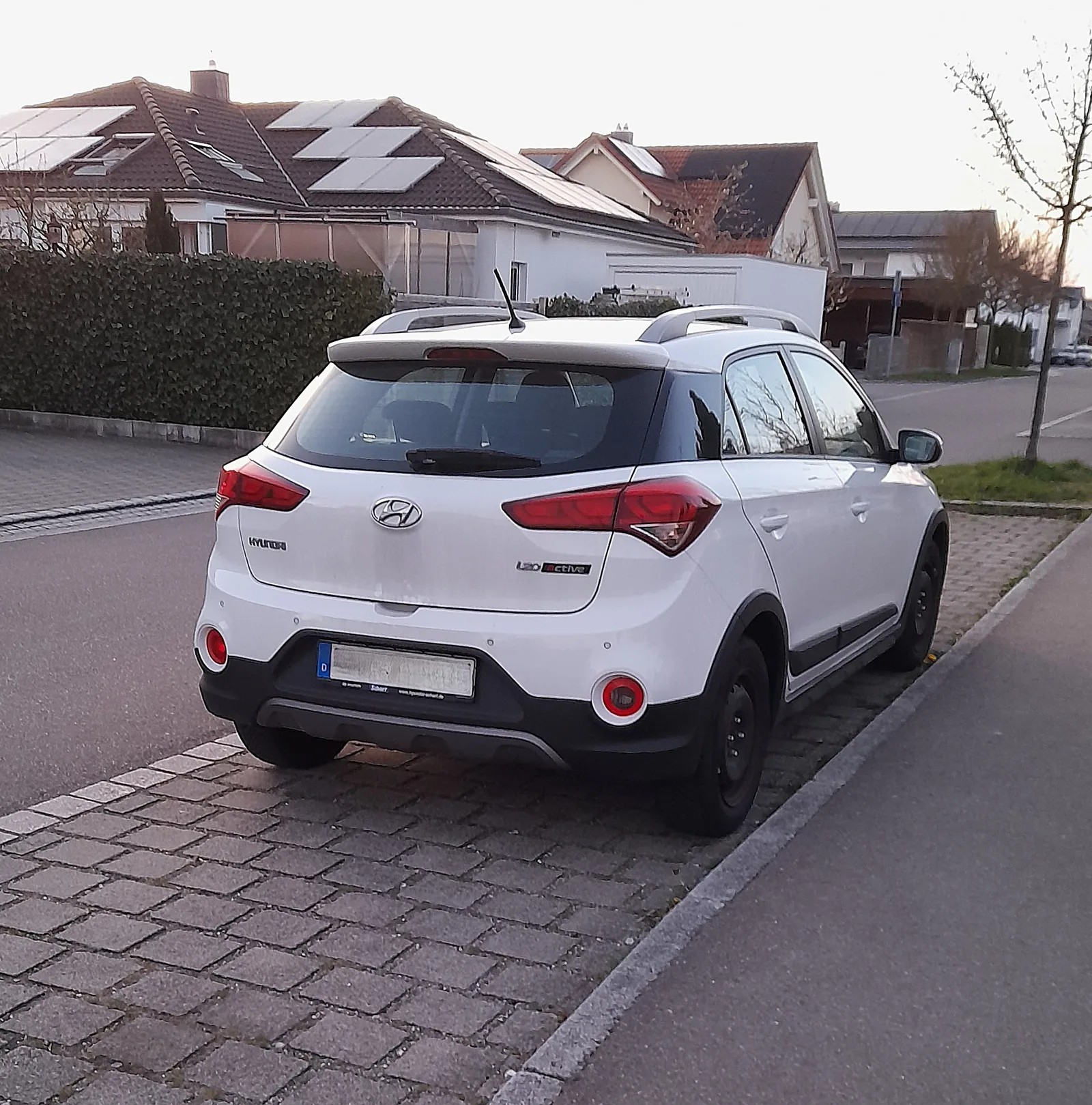 Hyundai i20 2026 profil vue latérale carrosserie design