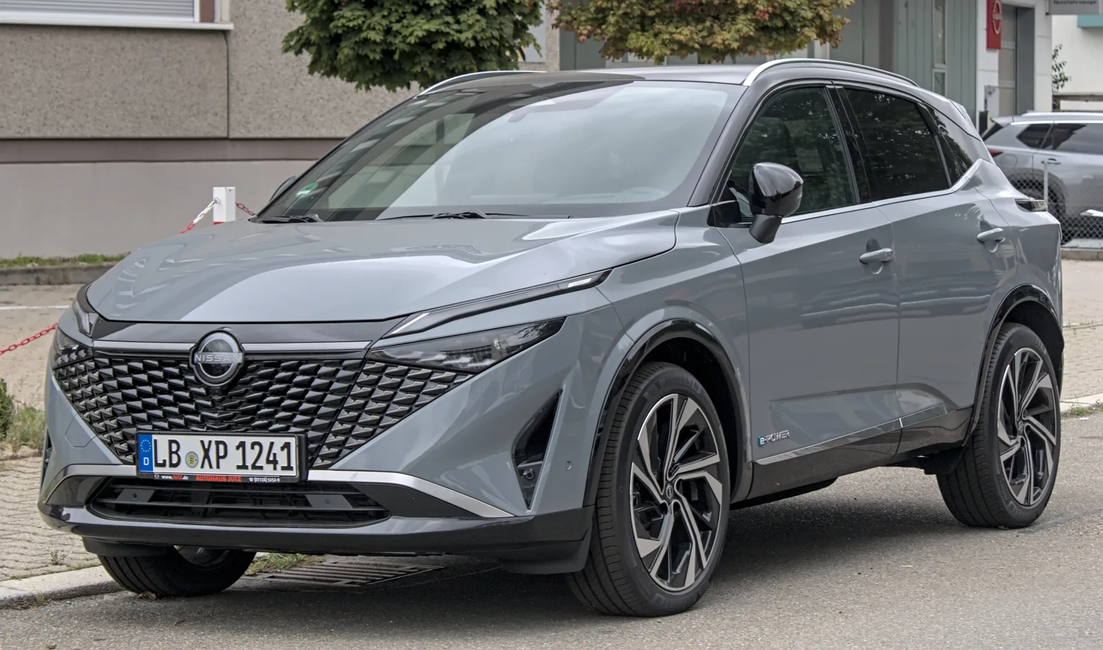 Nissan Qashqai e-Power 2026 gris — motorisation hybride exclusive Nissan