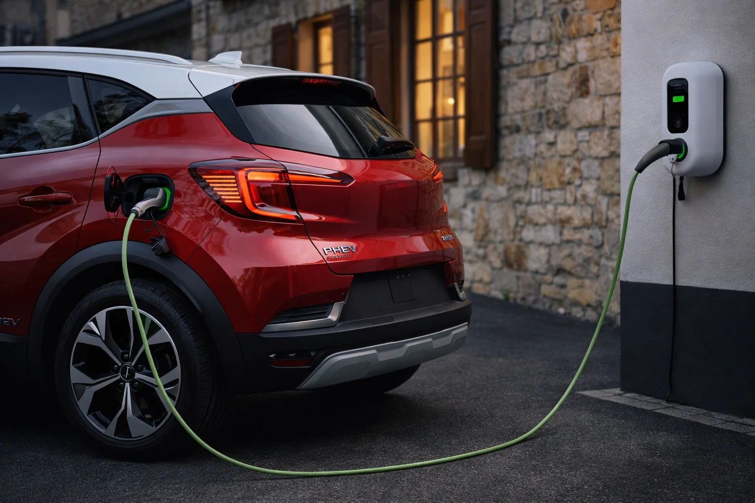 Renault Captur 2026 E-Tech PHEV rechargeable borne charge autonomie électrique