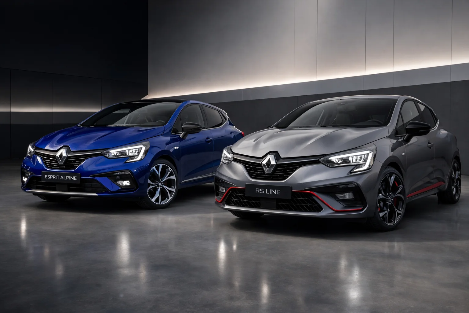 Renault Clio 5 2026 version Esprit Alpine RS Line finitions comparaison