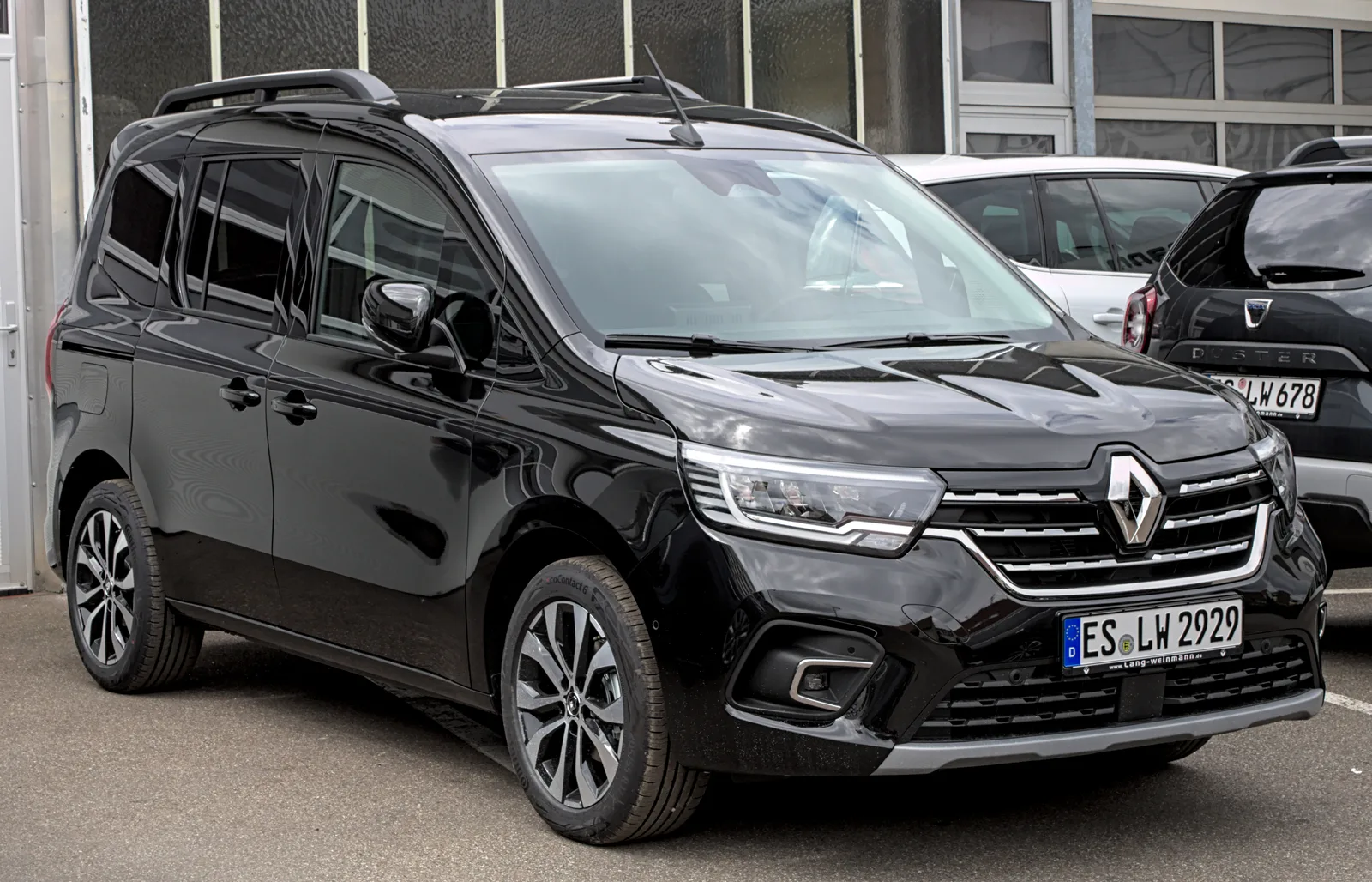 Renault Kangoo 2026 K3 vue de profil combi blanc latérale
