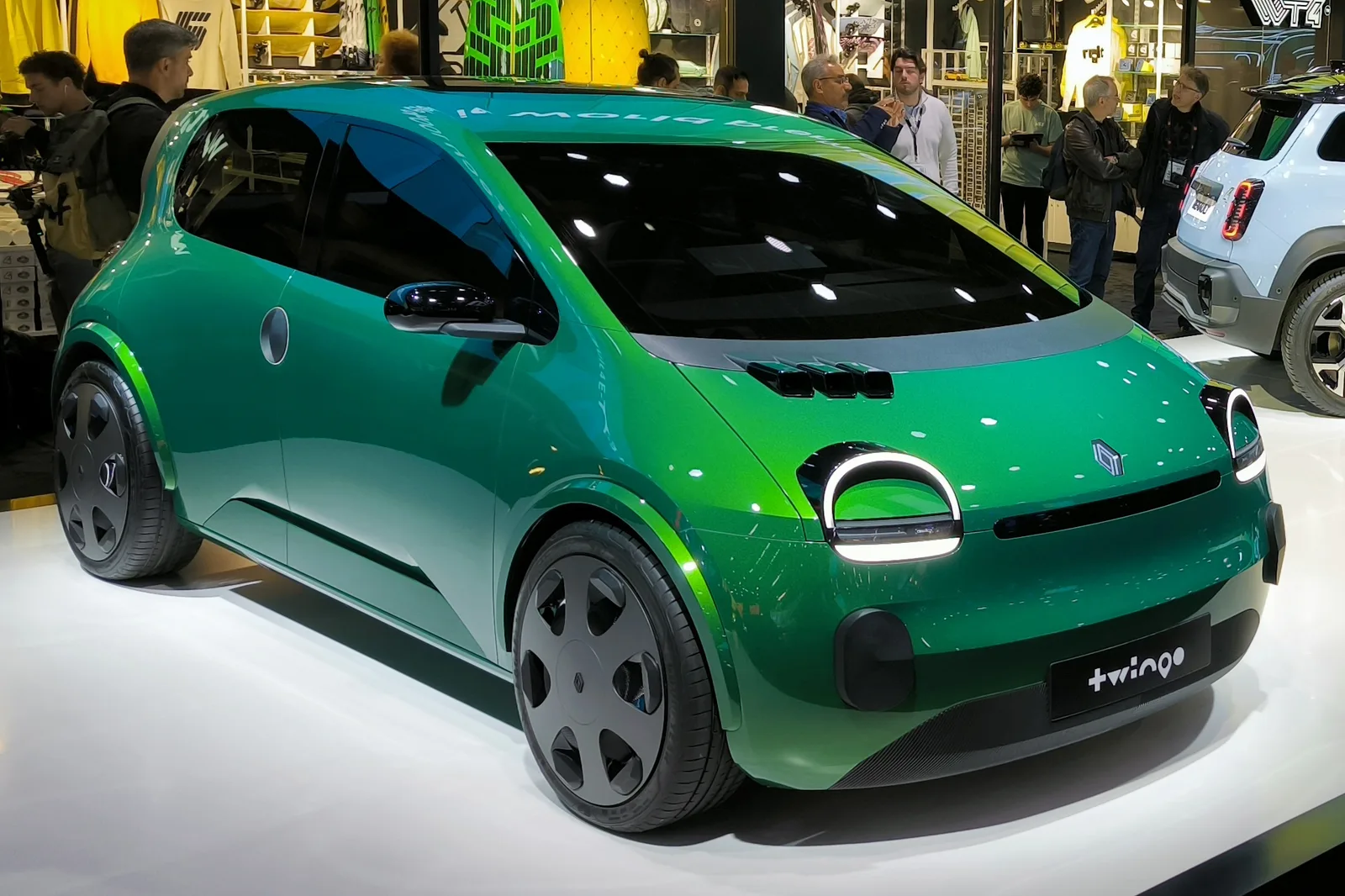 Renault Twingo E-Tech 2026, face avant, design renouvelé
