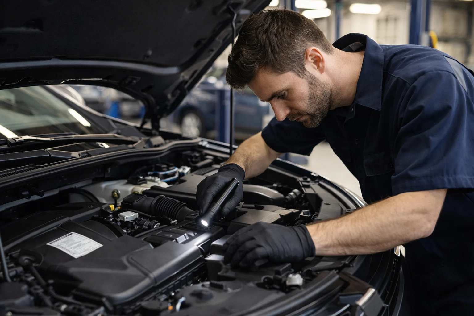 Inspection mécanique d'un véhicule d'occasion